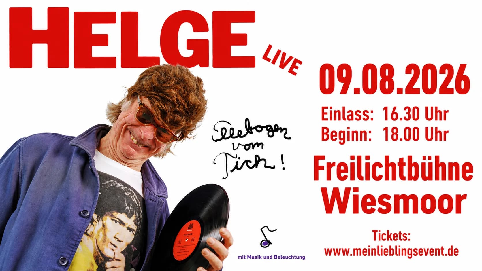 Helge Schneider – Ellebogen vom Tich!