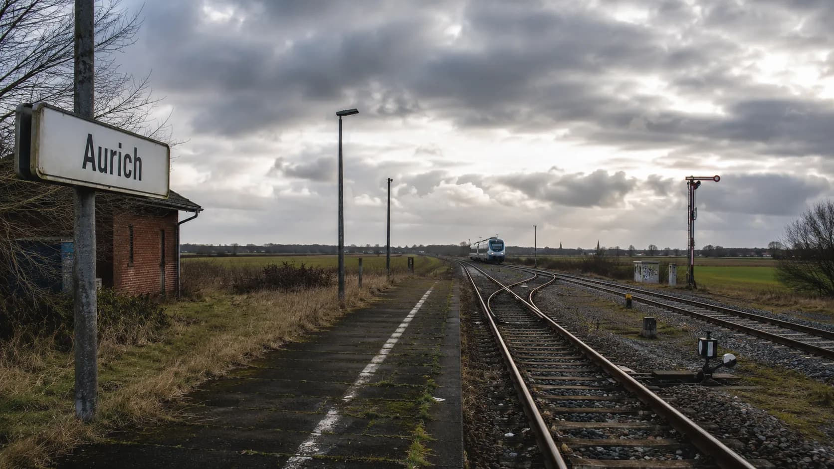 Warum hat Aurich eigentlich keinen Bahnhof mehr?